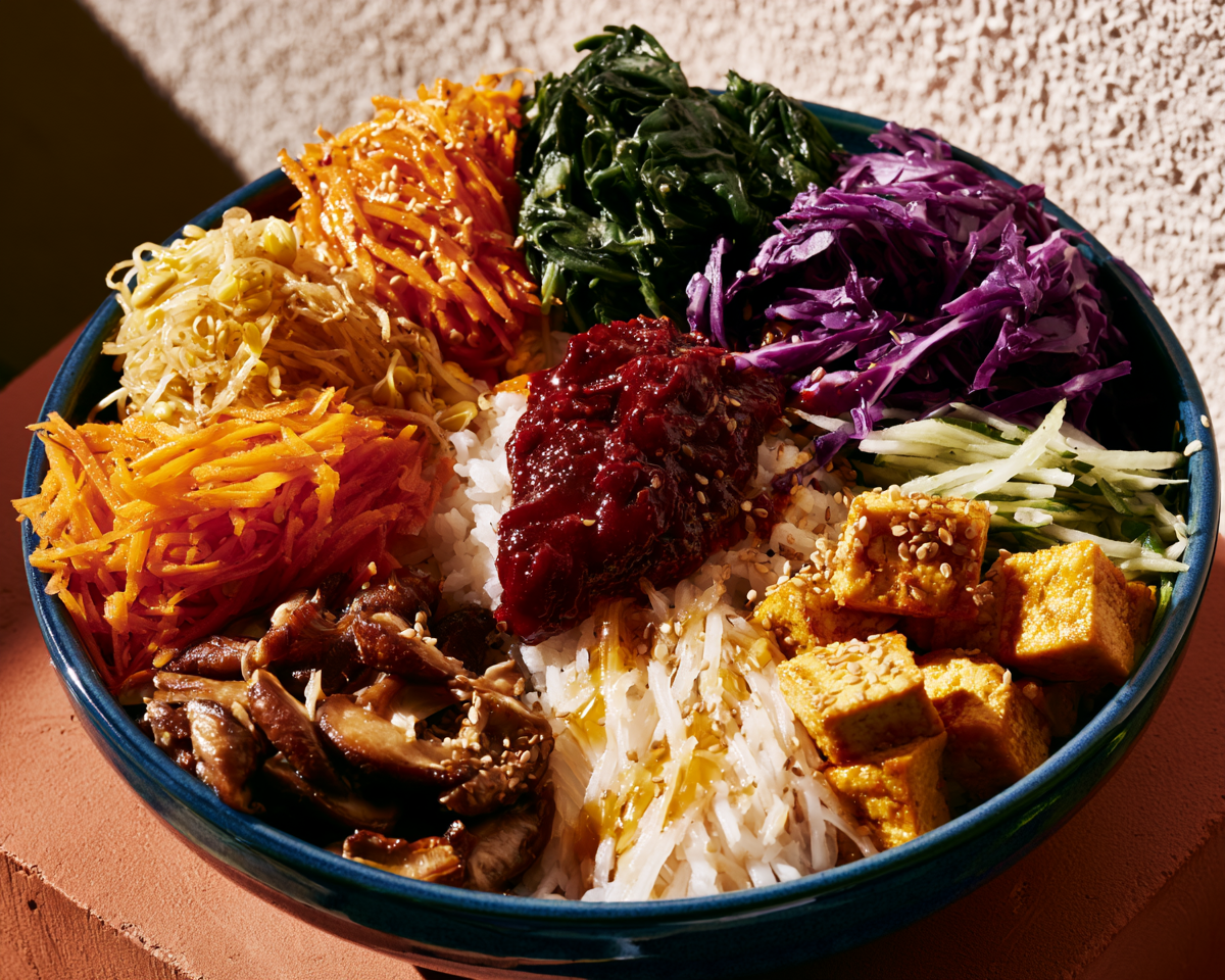 비건 비빔밥