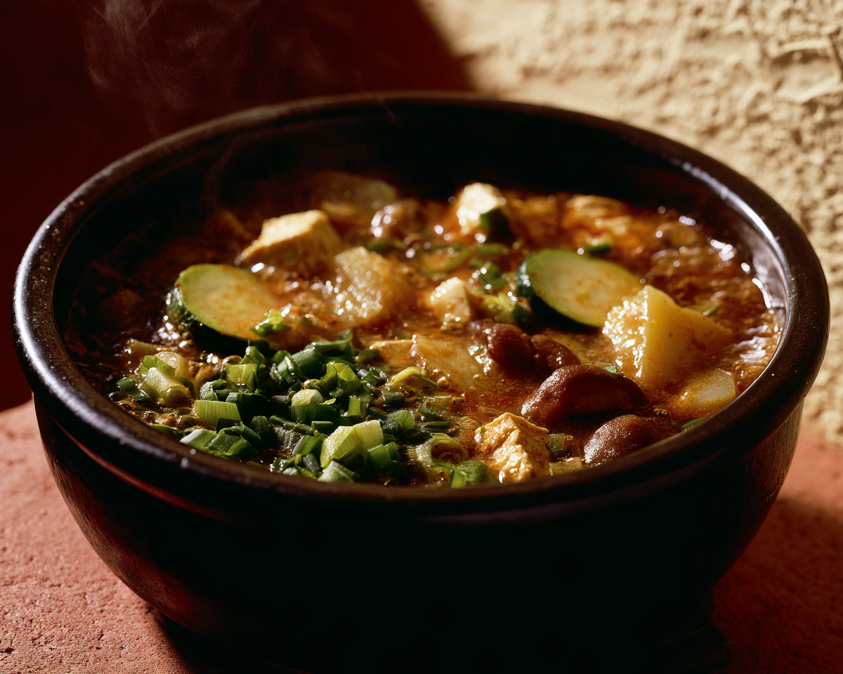 호박 된장찌개
